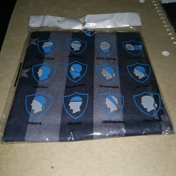 SA Co multi-purpose face shield  mask america black out protects against - Picture 4 of 4